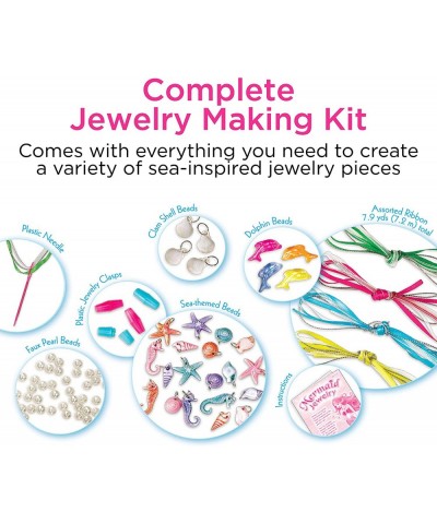 Mermaid Jewelry - String Mermaid Beads Create 8 Jewelry Pieces - Great for Beginners $43.02 Kids' Drawing & Writing Boards