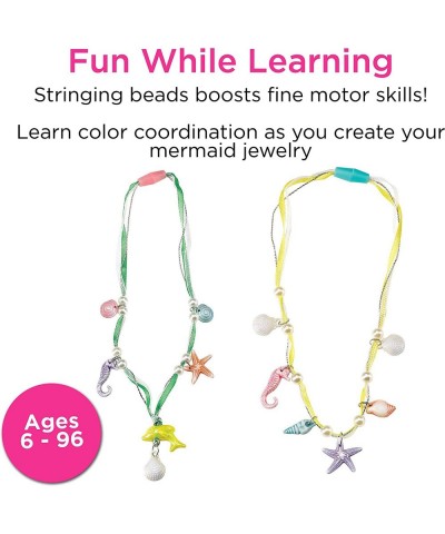 Mermaid Jewelry - String Mermaid Beads Create 8 Jewelry Pieces - Great for Beginners $43.02 Kids' Drawing & Writing Boards