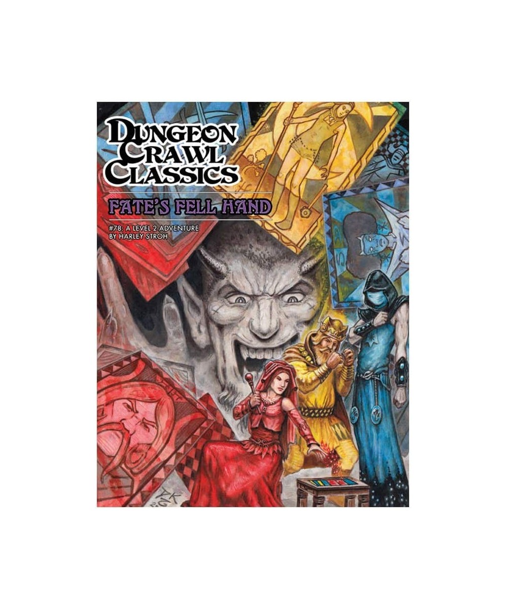 Dungeon Crawl Classics 78: Fate's Fell Hand Blue $25.03 Game Accessories