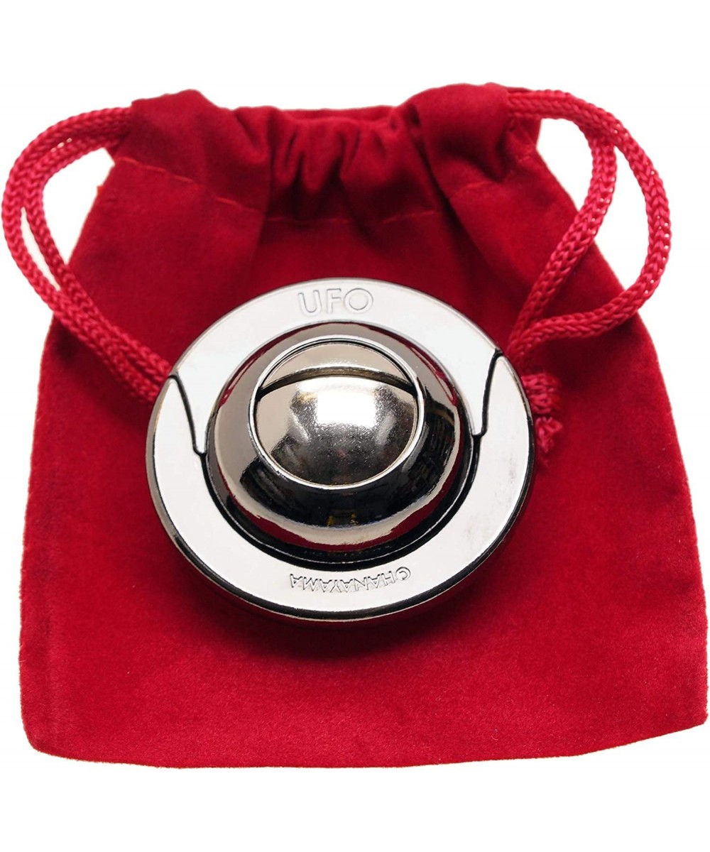 UFO Hanayama Brain Teaser Puzzle New 2019 Release Level 4 Difficulty Rating RED Velveteen Drawstring Pouch Bundled $32.69 Bra...