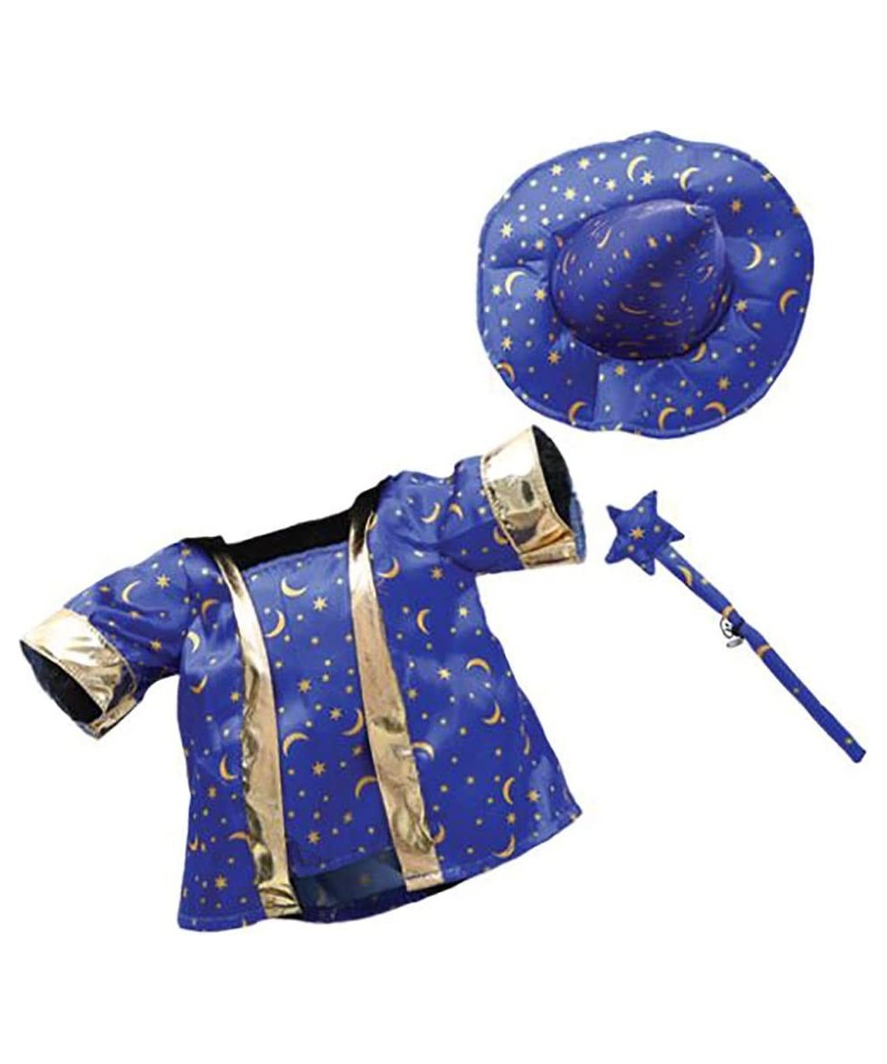 Adorable Wizard Costume with Wand Outfit Fits Most 8 to 10 inch Stuffed Animals $29.72 Plush Puppets