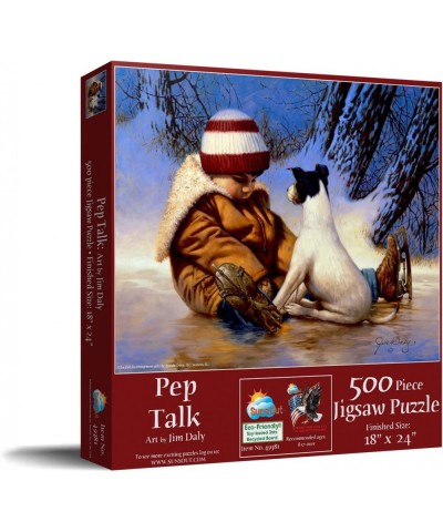 Pep Talk 500pc Jigsaw Puzzle by Jim Daly $18.31 Jigsaw Puzzles