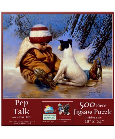 Pep Talk 500pc Jigsaw Puzzle by Jim Daly $18.31 Jigsaw Puzzles