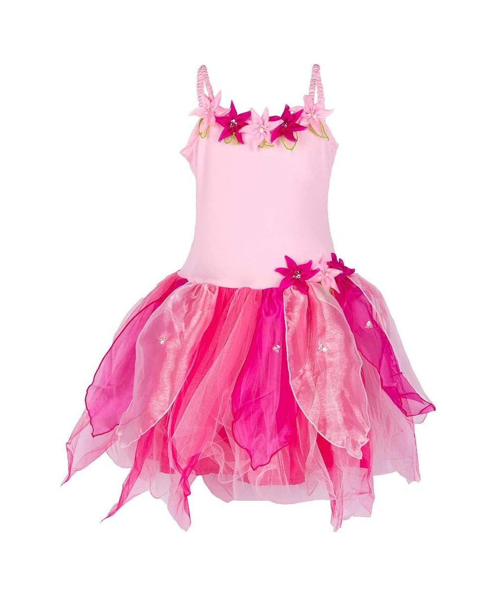 Girls Tulip Princess Fairy Tutu Dress Up Costume Kids Party Outfit Pink $50.12 Kids' Costumes