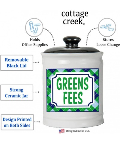 Green Fees Golf Piggy Bank Golf Candy Jar Golf Gifts Golfing Gifts $48.00 Kids' Money Banks