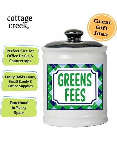 Green Fees Golf Piggy Bank Golf Candy Jar Golf Gifts Golfing Gifts $48.00 Kids' Money Banks