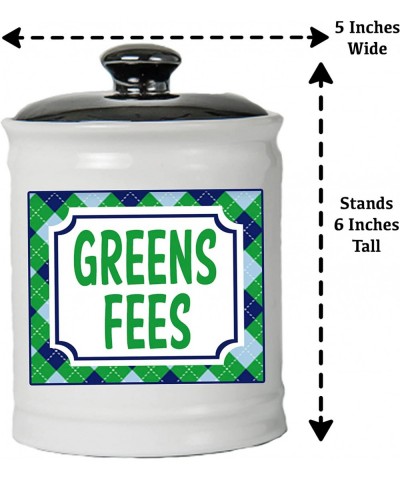 Green Fees Golf Piggy Bank Golf Candy Jar Golf Gifts Golfing Gifts $48.00 Kids' Money Banks