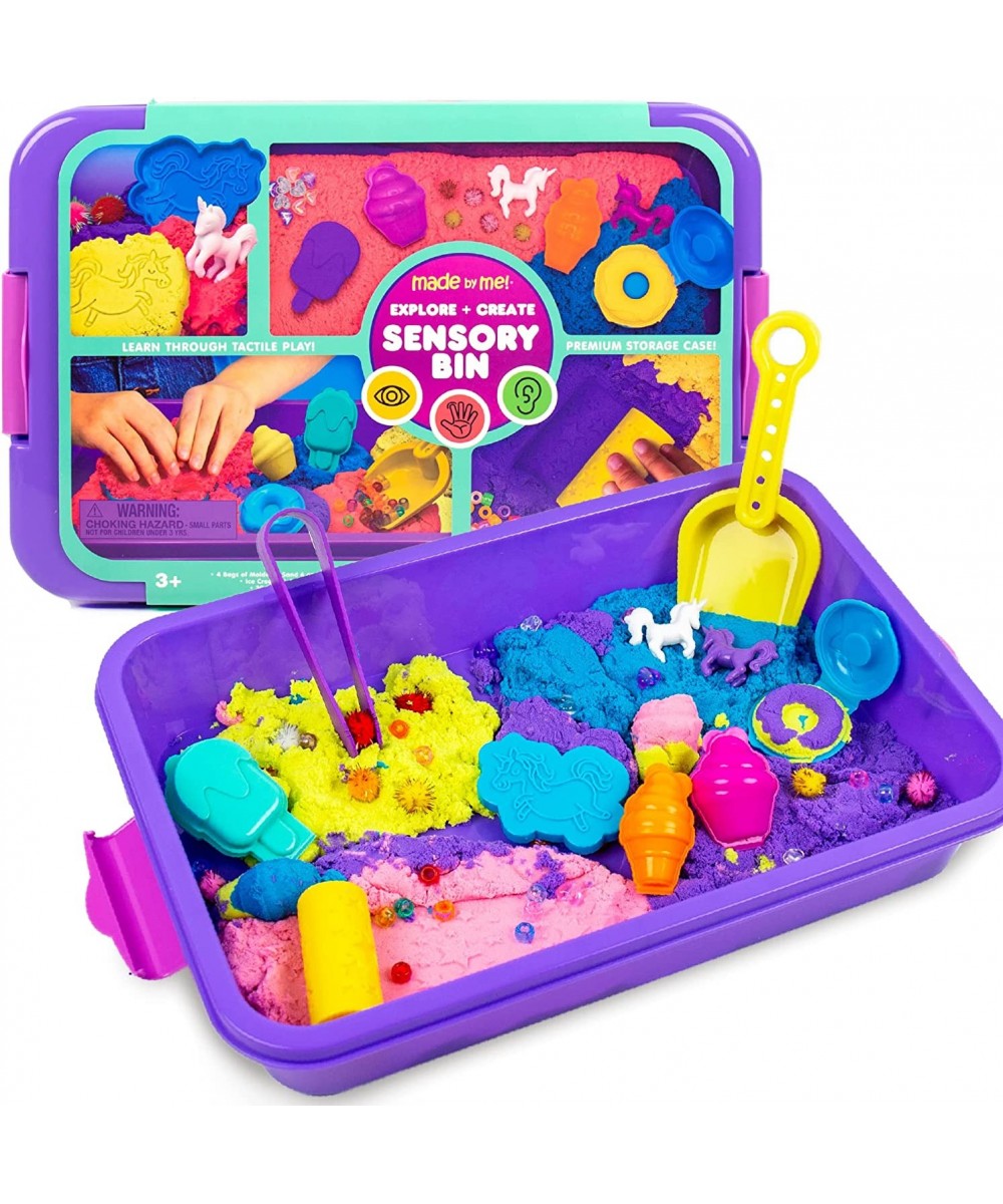 Explore + Create Unicorn Sensory Bin - Sensory Bins for Toddlers - All-in-One Tactile Sensory Toys - Learn Through Play Toys ...