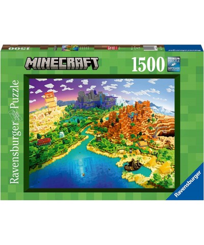 World of Minecraft 1500 Piece Jigsaw Puzzle for Adults - 17189 - Every Piece is Unique Softclick Technology Means Pieces Fit ...