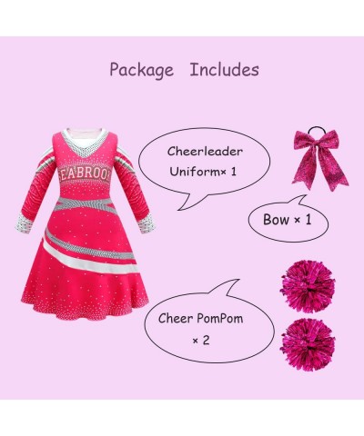 Girl Cheerleader Dress Halloween Cosplay Costume for Children Cute Princess Dress Up with Accessories $27.67 Kids' Costumes