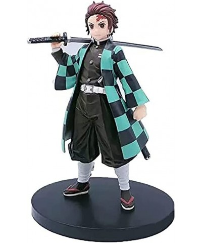 Anime Figure 6.3 Inch PVC Action Tanjiro Figure Toys 6.3 Inch Kamado Tanjiro Figure (Kamado Tanjiro) $23.66 Action Figures