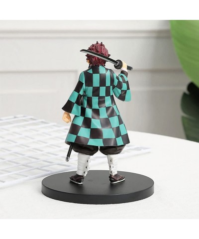 Anime Figure 6.3 Inch PVC Action Tanjiro Figure Toys 6.3 Inch Kamado Tanjiro Figure (Kamado Tanjiro) $23.66 Action Figures