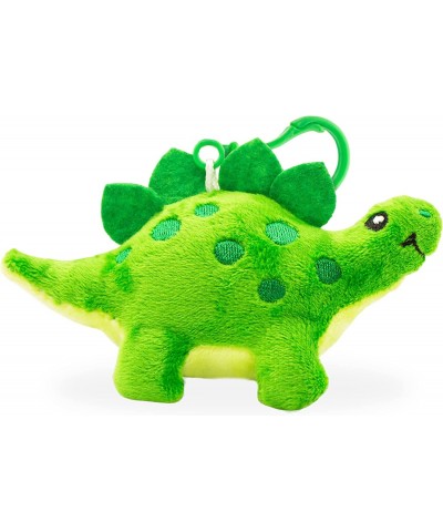 Dino Dudes Backpack Buddies - Scented Plush Toy Dinosaur Clips - Stegosaurus Green Apple - Stocking Stuffer $16.86 Plush Figu...