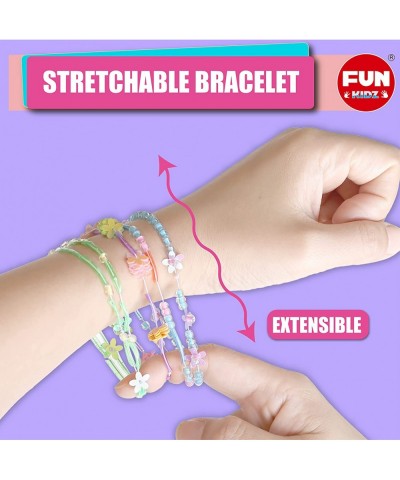 Friendship Bracelet Kit FunKidz Charming Bracelet Making Kits with Summer Daisy Sequins Beads DIY Craft Kit for Teen Girls Pa...