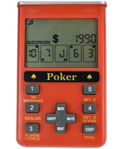 Electronic Poker Game Handheld 7 in 1 $26.77 Kids' Handheld Games