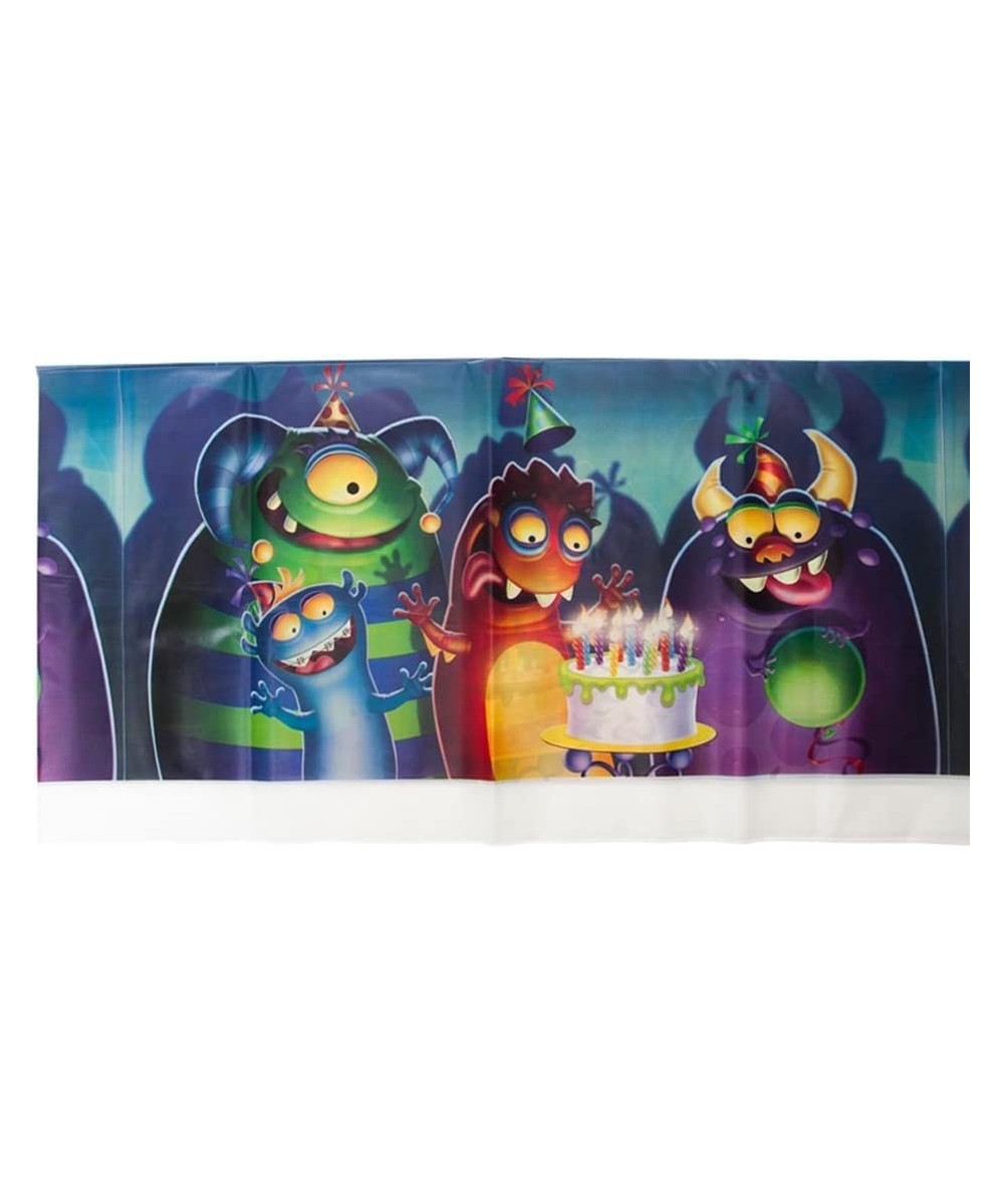 Monster Mania Plastic Tablecover Party Accessory $17.72 Kids' Party Tablecovers