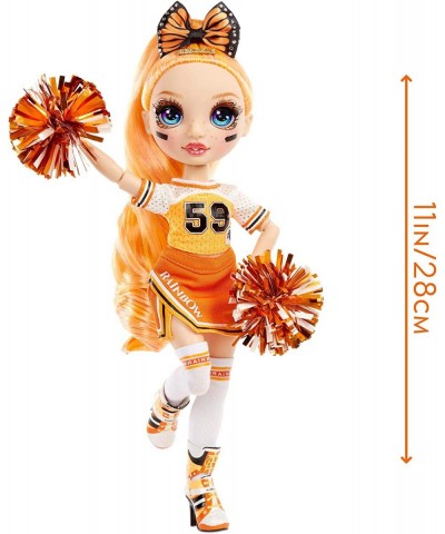 Cheer Poppy Rowan – Orange Cheerleader Fashion Doll with 2 Pom Poms and Accessories Great Gift for Kids 6-12 Years Old $50.79...