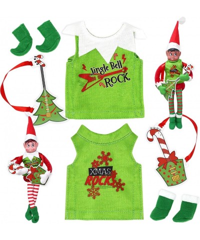 2 Packs Santa Couture Clothing for Elf Doll Rock N Roll Set Christmas Decorations and Holiday Specials Accessories $18.07 Dolls