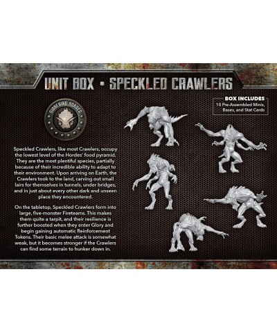 Gibbering Hordes Speckled Crawlers $72.49 Miniature Novelty Toys