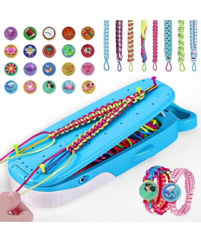 Friendship Bracelet Making Kit for Girls Whale Shaped Bracelet Maker Crafts for Girls Ages 8-12 DIY Bracelet String Travel Re...