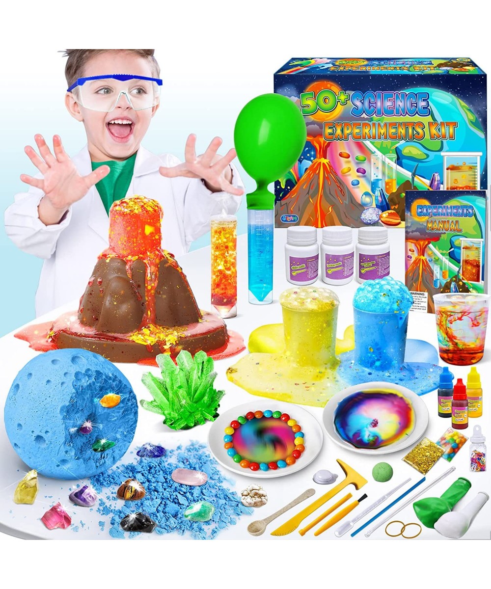 50+ Science Lab Experiments Kit for Kids Age 4-6-8-12 STEM Activities Educational Scientist Toys Gifts for Boys Girls Chemist...