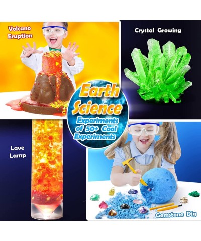 50+ Science Lab Experiments Kit for Kids Age 4-6-8-12 STEM Activities Educational Scientist Toys Gifts for Boys Girls Chemist...