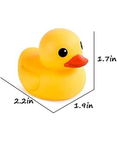 Bath Duck Toys 12 PCS Yellow Rubber Ducks Squeak & Float Ducky Baby Shower Pool Toy for Toddlers Kids Boys Girls $13.61 Batht...