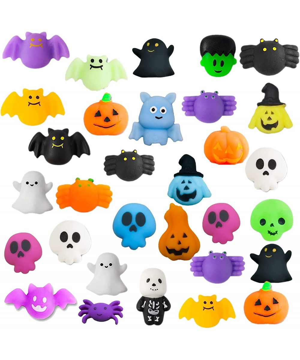 30PCS Halloween Mochi Squishy Toys for Kids Halloween Squishies Toy for Halloween Party Favors Treat Bag Filler $23.32 Miniat...