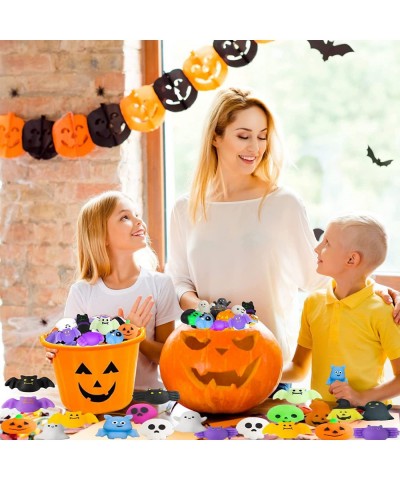 30PCS Halloween Mochi Squishy Toys for Kids Halloween Squishies Toy for Halloween Party Favors Treat Bag Filler $23.32 Miniat...