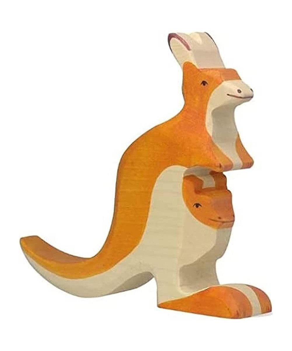 Kangaroo with Child Toy Figure $37.90 Kids' Play Animal Figures