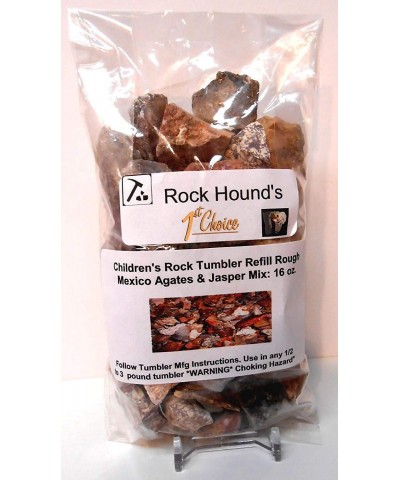 Rock Tumbler Refill Rough Mexico Agates and Jasper Mix 1 LB Mied Colors $41.32 Kids' Rock Tumblers