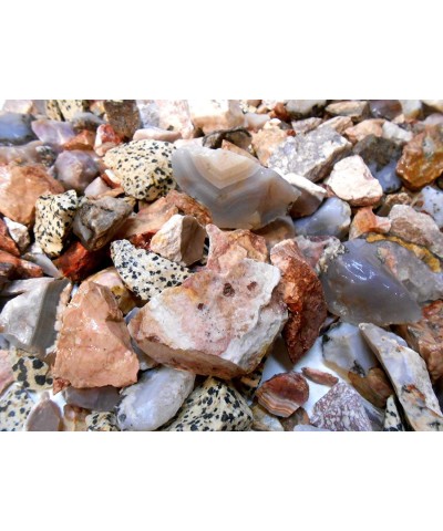 Rock Tumbler Refill Rough Mexico Agates and Jasper Mix 1 LB Mied Colors $41.32 Kids' Rock Tumblers