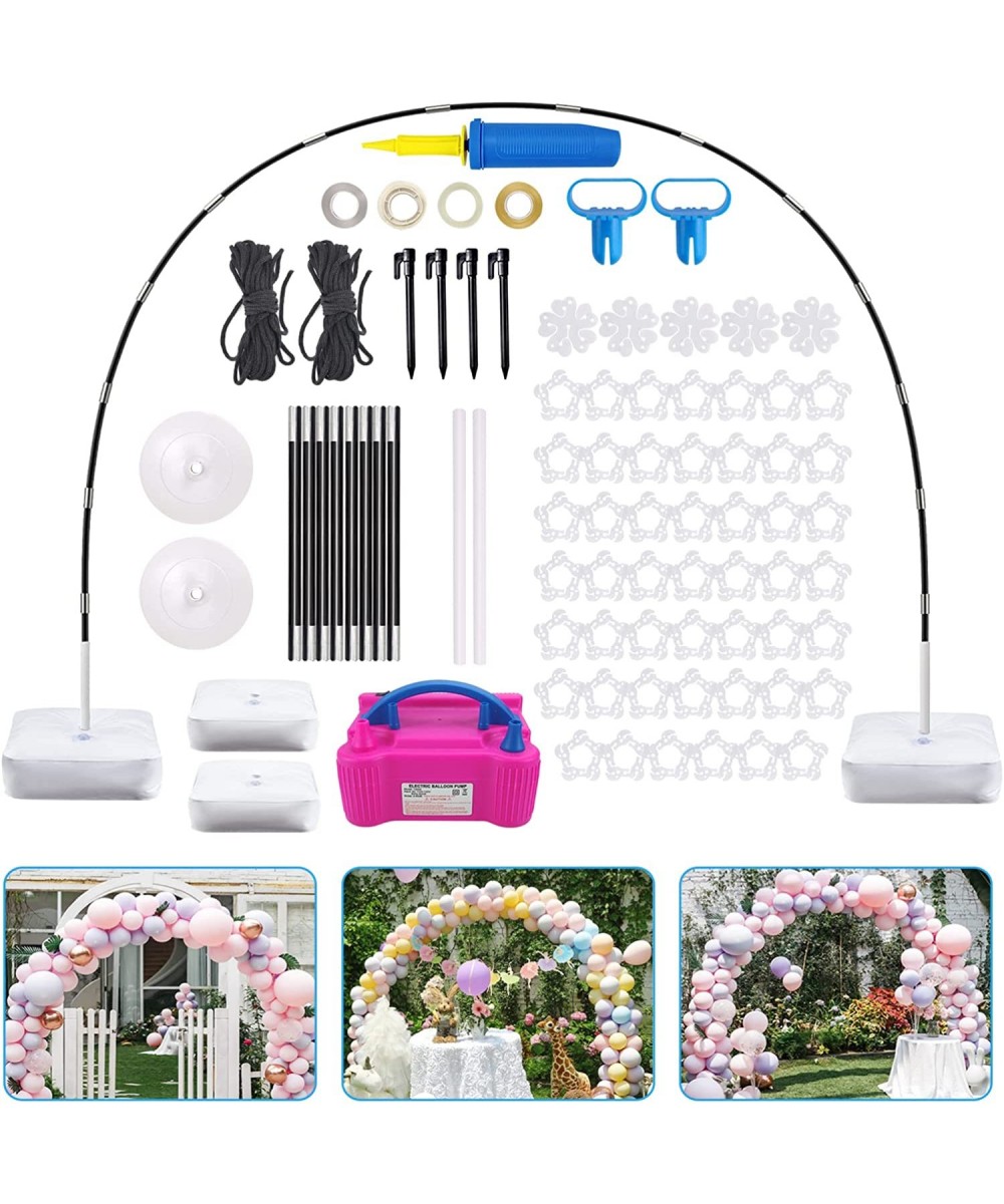 Balloon Arch Kit and Pump 9Ft Tall &10Ft Wide Adjustable Balloon Arch Stand Party Backdrop Decoration Tool for Wedding Birthd...