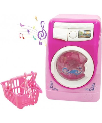 Toy Washing Machine Kids Mini Simulation Dollhouse Furniture Kitchen Toys Children Play House Toy … $31.55 Dollhouse Accessories