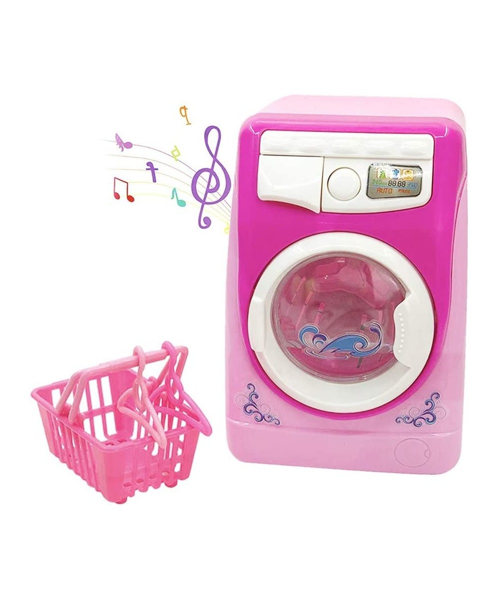 Toy Washing Machine Kids Mini Simulation Dollhouse Furniture Kitchen Toys Children Play House Toy … $31.55 Dollhouse Accessories