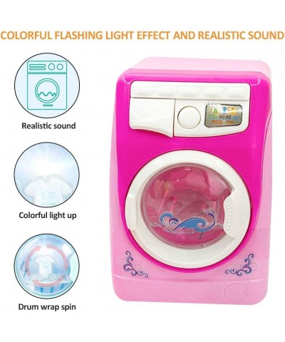 Toy Washing Machine Kids Mini Simulation Dollhouse Furniture Kitchen Toys Children Play House Toy … $31.55 Dollhouse Accessories