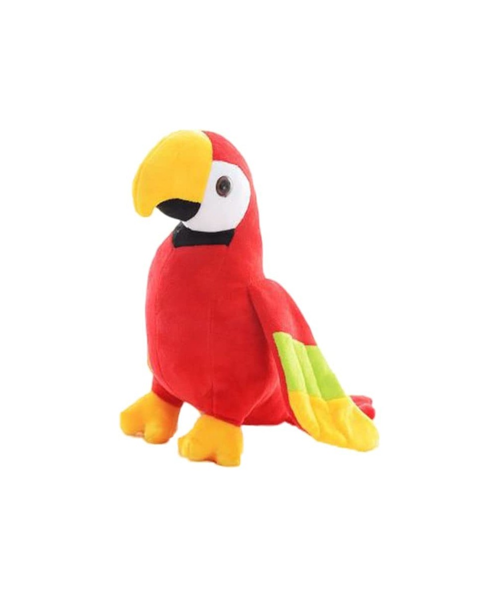 9.8" Parrot Plush Stuffed Animal Bird Soft Cute Realistic Red Parrot Toy for Kids $22.76 Stuffed Animals & Teddy Bears