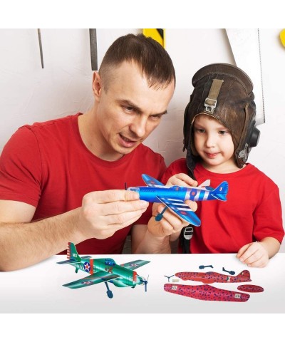 Super Foam Gliders for Kids Bulk Set of 24 Lightweight Planes with Various Designs Individually Packed Flying Airplanes Fun B...