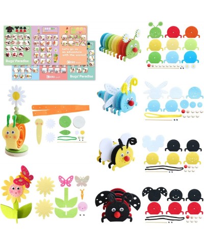 Craft Kit for Kids - Art and Craft DIY Early Educational Toys Suitable for Girls & Boys Pack 6 Include Bee Ladybug Dragonfly ...