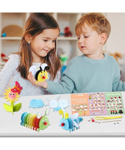 Craft Kit for Kids - Art and Craft DIY Early Educational Toys Suitable for Girls & Boys Pack 6 Include Bee Ladybug Dragonfly ...