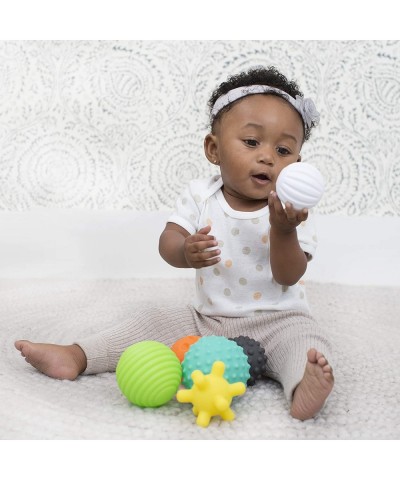 Textured Multi Ball Set - Textured Ball Set Toy for Sensory Exploration and Engagement for Ages 6 Months and up 6 Piece Set $...