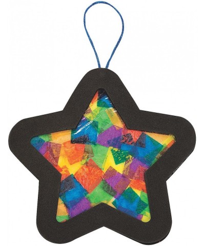 Tissue Acetate Star Ornament Craft Kit - Crafts for Kids and Fun Home Activities $37.76 Craft Kits