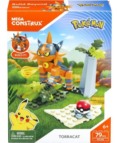 Construx Pokemon Torracat Building Set Construction Set with character figures Building Toys for Kids 79 Pieces $72.88 Toy Bu...