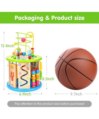 Activity Cube 10 in 1 Bead Maze Multipurpose Educational Toy Wood Shape Color Sorter for Boys Girls $43.76 Early Development ...