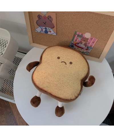 Toast Bread Pillow Funny Bread Shape Plush Toy Pillow Small Cute Stuffed Plush Toast Sofa Pillow Children's Adult Home Bedroo...