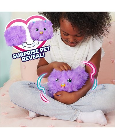 WHAT THE FLUFF? Pupper-Fluff Surprise Reveal Interactive Toy Pet with Over 100 Sounds and Reactions Christmas Kids Toys for G...