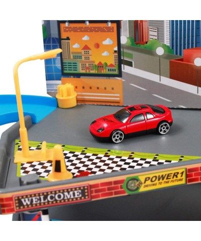 Kids City Ultimate Parking Garage Diecast Toy Vehicle Race Car Track Playset Boys Ages 3-8 $49.43 Toy Vehicle Playsets