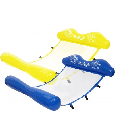 Water Pool Floats Adults Inflatable Swimming Rafts Non-Fading Ride-ons Cool Cute Beach Lounge Chair Saddle Outdoor Drifter $1...