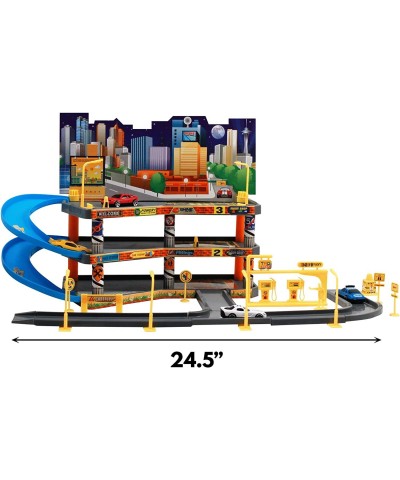 Kids City Ultimate Parking Garage Diecast Toy Vehicle Race Car Track Playset Boys Ages 3-8 $49.43 Toy Vehicle Playsets