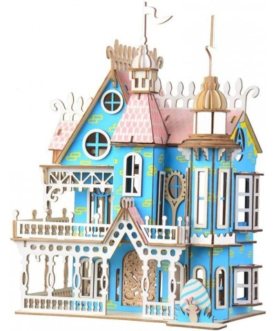 Wooden Dream Dollhouse DIY Kits 3D Puzeele for Christmas Party Halloween House (Color Dream House) $26.28 Dollhouses